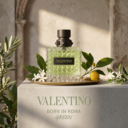 VALENTINO Donna Born in Roma Green Stravaganza Eau de Parfum de Parfum with Vanilla &amp; Tea Accord