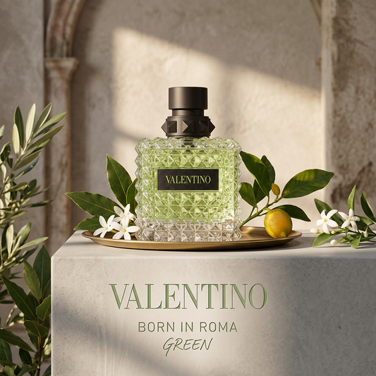 VALENTINO Donna Born in Roma Green Stravaganza Eau de Parfum de Parfum with Vanilla &amp; Tea Accord